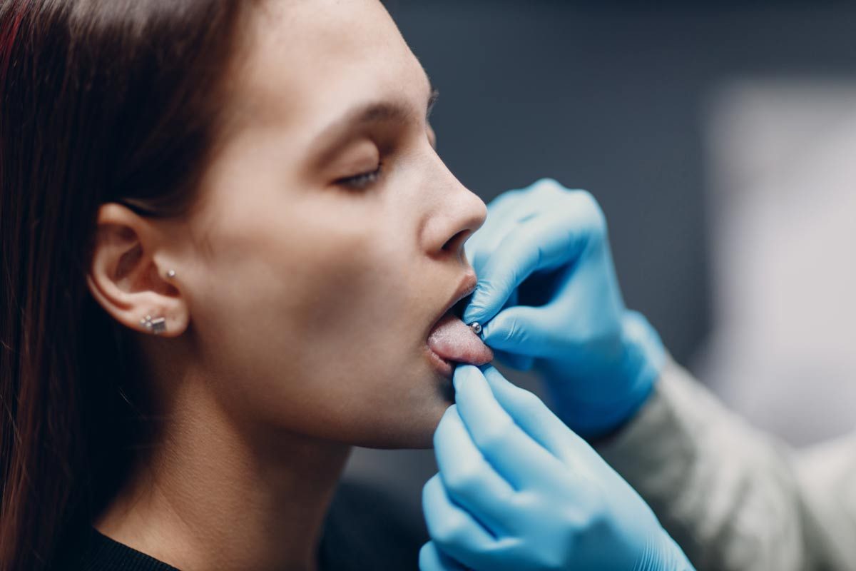 Oral Trouble with Piercing Oral Trouble with Piercing